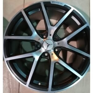 طقم 4 جنوط مرسيدس جي كلاس G63 مكحلة مقاس 20 (صيني درجة أولى)Set of 4 Mercedes G-Class G63 Two-Tone Rims Size