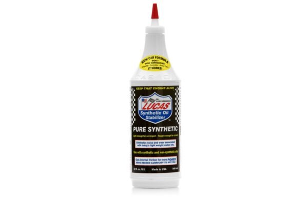 محسن الزيت التخليقى PURE SYNTHETIC OIL STABILIZER الوصفالاضافة الافضل عالميا لحماية المحركات الحديثةلوكاس
