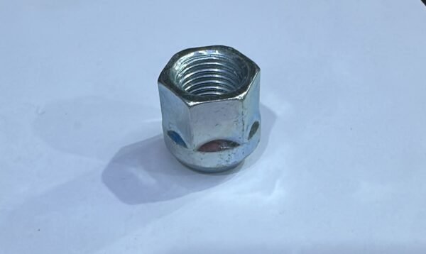صامولة تبريزه فضي مفتوحة مقاس 14x1.5 عالي الجودة Open End Wheel Spacer Lug Nut 14x1.5 Premium Quality