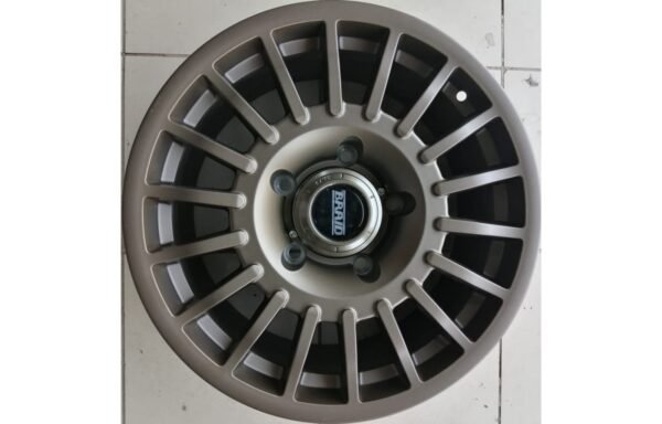 جنوط برايد مقاس 16 إنش 6 مسامير لون برونزي رمادي - Braid Winrace T Wheels