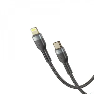 كابل شحن سريع آيفون PD بقوة 66 واط - مرونة السيليكون الفائقة ونقل بيانات السرعة66W Fast Type-C to Lightning
