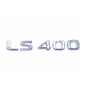 شعار أحرف لكزس كروم خلفي فئة إل إس 400 - Lexus LS400 Chrome Rear Lette