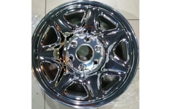 طقم 4 جنوط جمس سيرا / سيلفرادو مقاس 17×7 إنش 6 مسمار مع الطيس (2006-2019)Set of 4 GMC Sierra & Chevy