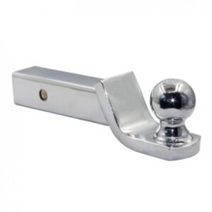 خابور رمانة نازل أمريكي 8 إنش (هوك سحب هيدروليك/مائل) / American 8-Inch Drop Hitch Receiver with Tow Ball