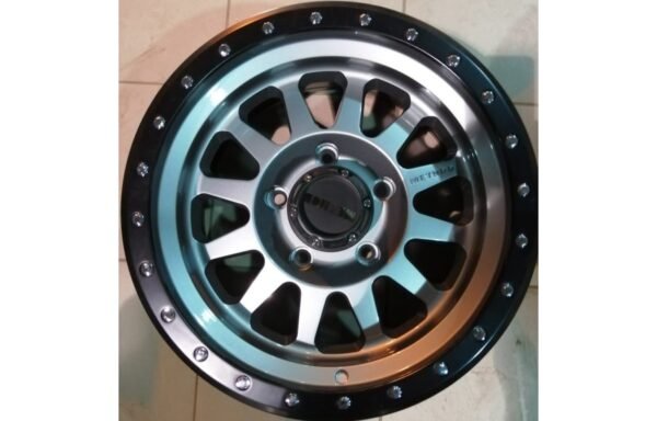 طقم 4 جنوط "شكل جديد" مقاس 17×9 إنش 5 مسمار (صيني درجة أولى)Set of 4 New Design Rims Size 17x9 Inch 5-Lug