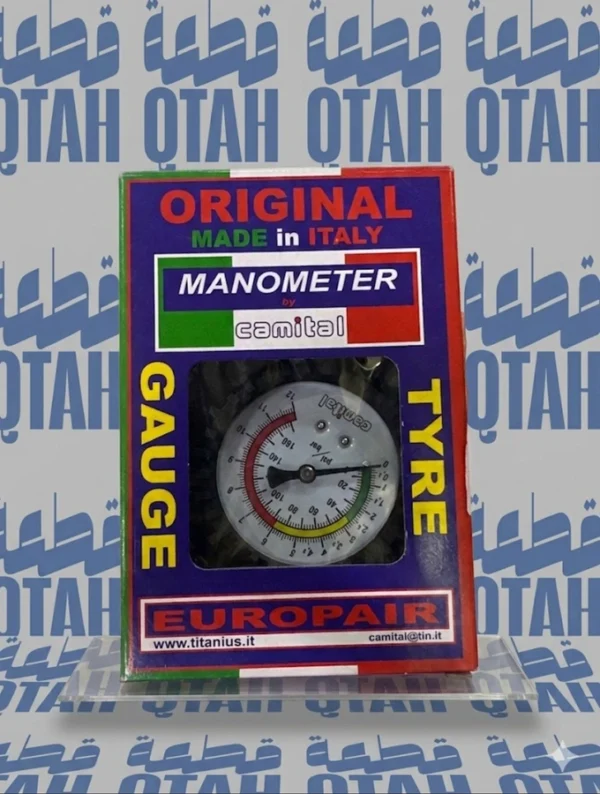 عيار هواء ساعة إيطالي أصلي كاميتال (Camital Manometer Europair Italy)Product Name: Original Camital Manometer