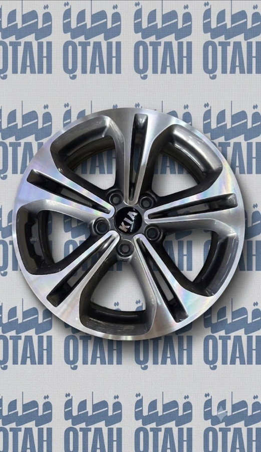 جنط كيا سيراتو مقاس 17 مكحل (حبة واحدة)En: Kia Cerato 17-Inch Machined Wheel Rim (1 Pc)