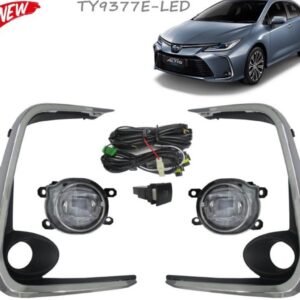 طقم كشاف ضباب تويوتا كورولا 2019 ليد - Toyota Corolla 2019 LED Fog Light Kit
