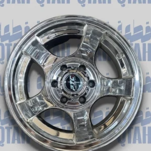 جنط بي تي سي PTC كروم باترول مقاس 16 عرض 10 إنش (حبة واحدة)En: Single PTC Chrome 16-Inch Wheel Rim for Nissan