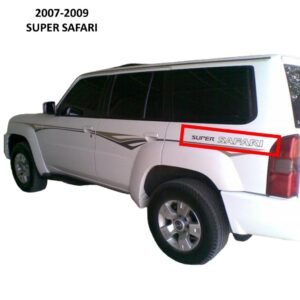 استيكر (خط) جانبي باترول سوبر سفاري فتك (2007 - 2009) - لون ذهبي - قطعة أصلية (وكالة)Genuine Nissan 2007-2009