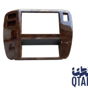 ديكور مسجل باترول مخشب Nissan Patrol Y61 Woodgrain Center Radio & A/C Bezel (1998 - 1994)
