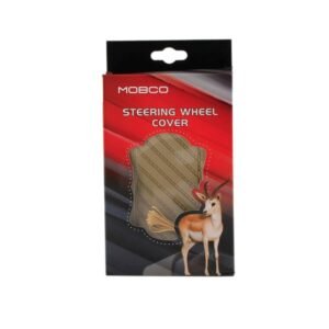 تلبيسة دركسون موبكو بيج مضلع - Mobco Beige Ribbed Steering Wheel Cover