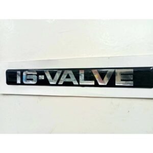 علامة كتابة 16 صمام كروم - 16 VALVE Emblem Chrome