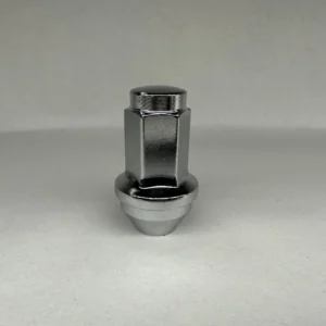 صامولة كفرات تويوتا طويلة مقاس 14x1.5 مع وردة كروم - Toyota Long Mag Style Lug Nut
