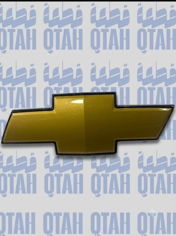 علامة شعار شبك أمامي شيفروليه تاهو وسوبربان 2007 - 2014 ذهبي طبق الأصل - Chevrolet Tahoe & Suburban 2007-2014