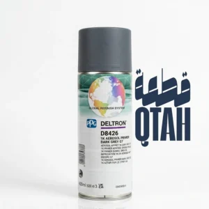 بخاخ أساس PPG Deltron D8426 1K Aerosol Primer Dark Grey G7 (400ml) لدهان السيارات