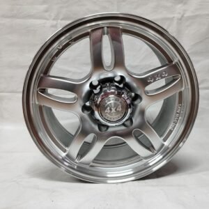 جنط بن عبيد مقاس 16 فضي - Bin Obeid SUV Racing Wheel Rim 16 Inch
