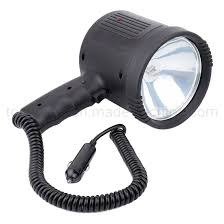 كشاف بحث يدوي 12 فولت لطوارئ الطرق والمشاهدة الليلية12V DC Handheld Searchlight for Car Emergency & Roadside