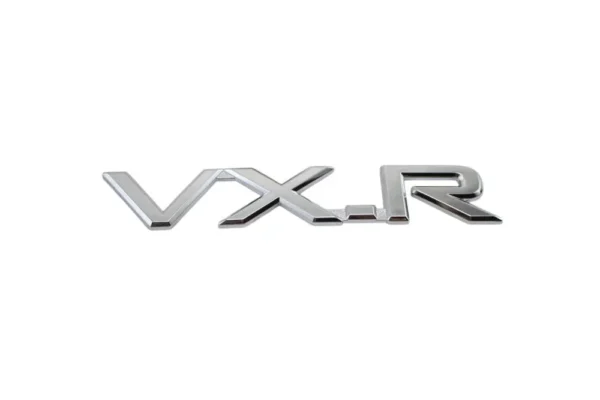 علامة كتابة لاندكروزر في اكس ار كروم - Toyota Land Cruiser VXR Emblem Chrome