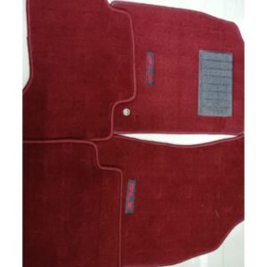 طقم دعسات أرضية تويوتا هايلكس غمارتين أحمر - Toyota Hilux Double Cabin Red Floor Mats Kit