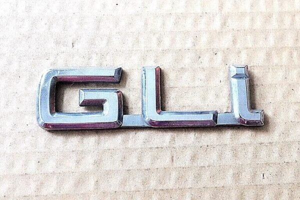 علامة كتابة جي ال اكس كروم - GLX Emblem Chrome