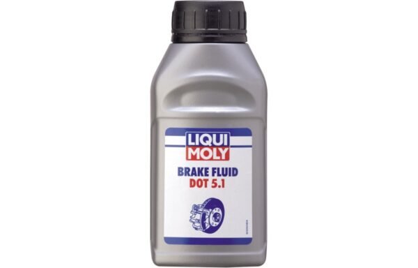 ليكوي مولي زيت فرامل 250 مل يعتبر زيت الفرامل LIQUI MOLY DOT 5.1 مناسب بشكل مثالي لاستخدامه مع كل الأقراص