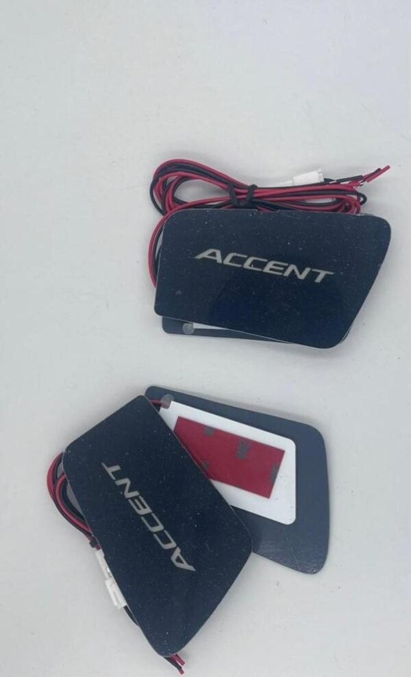 طقم إضاءة ليد مقابض وكوب داخلية هيونداي أكسنت 2016 (صناعة كورية)Hyundai Accent 2016 LED Door Catch Plate and