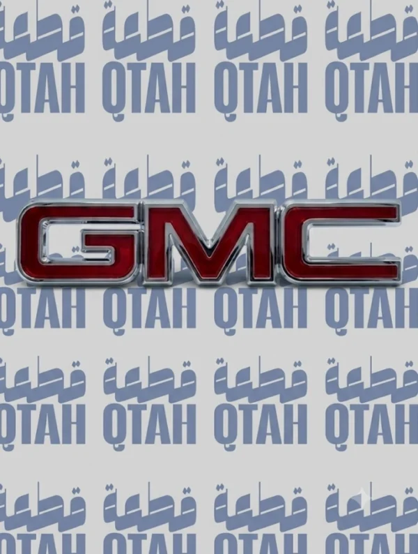 شعار شبك جمس يوكن 2007 - 2014 أحمر كروم طبق الأصل
