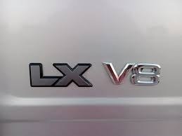 علامة كتابة ال اكس في 8 كروم - LX V8 Emblem Chrome