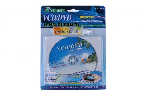 سيدي تنظيف عدسة الليزر VCD/DVD مع سائل التنظيف YH-608