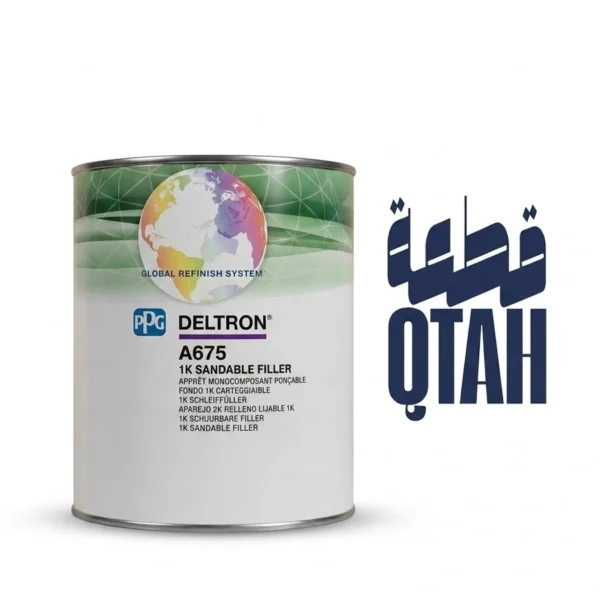 فيلر 1K رمادي قابل للصنفرة للسيارات / 1K Grey Sandable Auto Filler