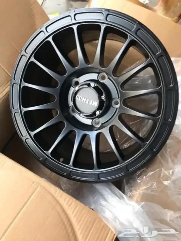 جنوط ميثود ريس مقاس 17 إنش 5 مسامير أسود مطفي - Method Race Wheels MR314