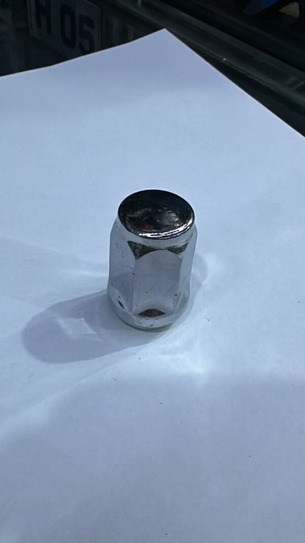 صامولة جنط تويوتا مقاس 19 ملم بدون وردة كروم الجودة Toyota 19mm Chrome Wheel Lug Nut Without Washer Premium