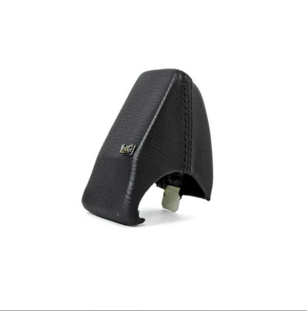 قاعدة كونسول جلد لتثبيت الجوال لاندروفر ديفندر 2020-2026 أسود بروديت Leather console phone holder for Land