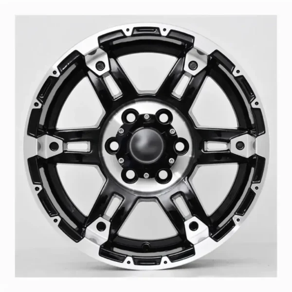 جنط أسترالي مقاس 16 أسود مكحل - Australian SUV Wheel Rim 16 Inch Black Machined