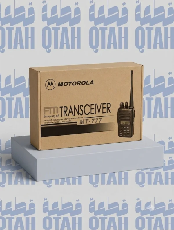 جهاز لاسلكي محمول موتورولا يدوي يدعم قنوات الطوارئ Motorola MT-777 Handheld Transceiver
