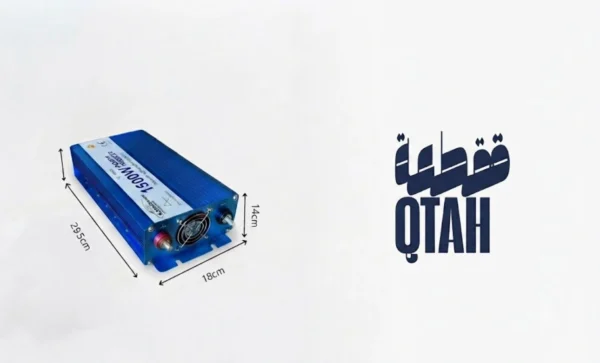 محول كهرباء مطور 12 فولت بقوة 3000 واط رفيق الدرب