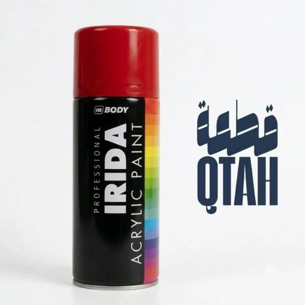 بخاخ دهان أكريليك أحمر إريدا إتش بي بودي
