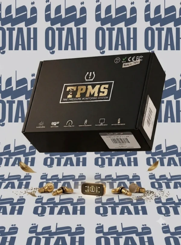 جهاز حساس قياس ضغط وحرارة الإطارات الذكي بالطاقة الشمسية (TPMS)EN: Solar Powered Smart Tire Pressure