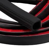 شريط عزل مطاطي (جلدة باب) على شكل حرف D - عزل تام للغبار، الماء، والضوضاءD-Shape Weatherstripping Rubber Seal