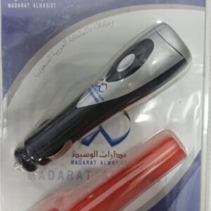 كشاف طوارئ قابل لإعادة الشحن من مدارات الوسيط مع عصا فلاش حمراء تحذيرية - Madarat Alwasiet Rechargeable Car