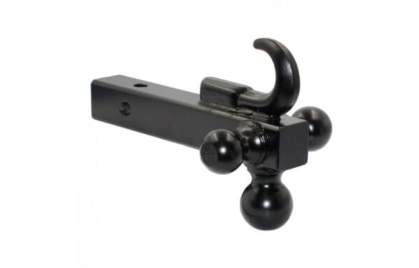 خابور 3 رمانات وشنكار (هوك سحب متعدد الوظائف) / Multi-Ball Hitch Receiver with 3 Tow Balls and Hook