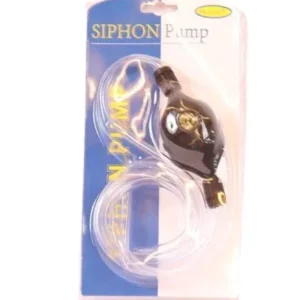 مضخة سيفون يدوية لنقل الوقود والسوائل بخرطوم شفاف - Tronix Manual Siphon Pump Fuel and Liquid Transfer Pump