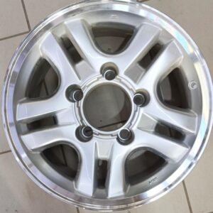 جنط لكزس مبرز شفة عريض مقاس 16 للشاص والربع - فضي / Lexus 16-Inch Deep Lip Silver Wheel for Land Cruiser