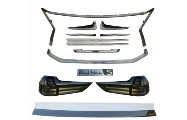طقم كيت نياكل مع الاصطبات الأمامية جيب لكزس LX570 بلاك اديشن (2019-2021) قطعتين صيني درجة أولى