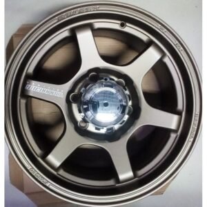 طقم 4 جنوط لينزو أسود مقاس 16×8 إنش 6 مسمار اف جي / فتك / هايلكس دبل (صيني درجة أولى)Set of 4 Lenso Black