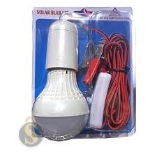 طقم إضاءة رحلات ليد 12 فولت مع قاعدة ومفتاح تشغيل ومشابك بطارية من JWDZJWDZ 12V Portable LED Camping Light