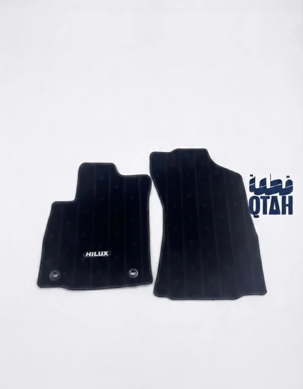 طقم دعاسات أرضية هايلوكس غمارة 2016 أصلي - Genuine Toyota Hilux 2016 Single Cab Floor Mat Set