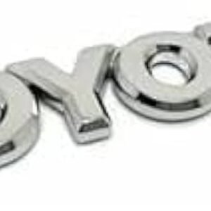 علامة كتابة تويوتا كروم - Toyota Emblem Chrome