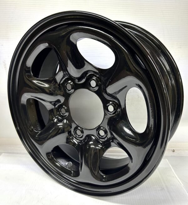 جنط تويوتا برادو 2007 حديد مقاس 16 إنش 6 مسامير Toyota Prado 2007 Steel Wheel Rim 16" - متانة فائقة (اللون